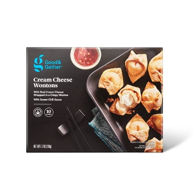 Frozen Cream Cheese Wontons - 6.7oz/10ct - Good & Gather™ 6 Frozen Cream Cheese Wontons - 6.7oz/10ct - Good & Gather™ - Image 4