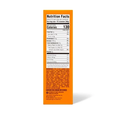 Gluten Free Rice & Almond Flour Four Cheese Crackers - 3.5oz - Good & Gather™ 4 Gluten Free Rice & Almond Flour Four Cheese Crackers - 3.5oz - Good & Gather™ - Image 2