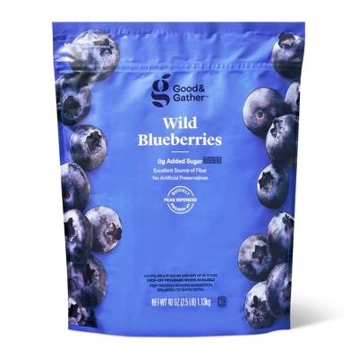 Frozen Wild Blueberries - 40oz - Good & Gather™ 5 Frozen Wild Blueberries - 40oz - Good & Gather™ - Image 3