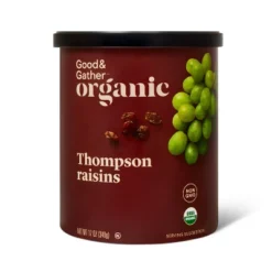 Organic Thompson Raisins - 12oz - Good & Gather™ -Good & Gather GUEST 0750ce41 7b1f 478a 8f9b 05bfcb0e2e7b