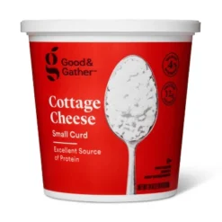 4% Milkfat Small Curd Cottage Cheese - 24oz - Good & Gather™ -Good & Gather GUEST 076d093d 6449 4005 8d5b 33beb6b164e2