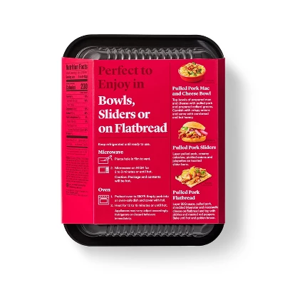 Seasoned Pulled Pork In Bourbon Barbecue Sauce - 16oz - Good & Gather™ 3 Seasoned Pulled Pork In Bourbon Barbecue Sauce - 16oz - Good & Gather™