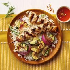 Grilled Chicken Breast Skewers With Rotisserie-Style Seasonings - 6ct/10.5oz - Good & Gather™ 8 Grilled Chicken Breast Skewers With Rotisserie-Style Seasonings - 6ct/10.5oz - Good & Gather™ -Good & Gather GUEST 084952d1 3157 4f09 be8f 8a64e282c8be