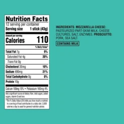 Wrapped Prosciutto And Mozzarella Cheese Stick - 1.5oz - Good & Gather™ -Good & Gather GUEST 095195a2 ccbe 442a 9130 e66fcfbbb180