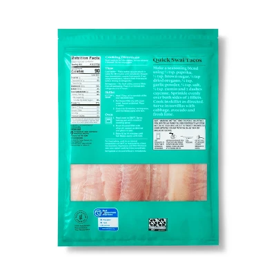 Farm Raised Swai Fillets - Frozen - 24oz - Good & Gather™ 4 Farm Raised Swai Fillets - Frozen - 24oz - Good & Gather™ - Image 2