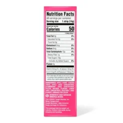 Halloween Strawberry Fruit Strips - 24oz/48ct - Good & Gatherâ„¢