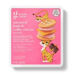 Uncured Ham & Colby Cheese Lunch Kit - 2.9oz - Good & Gather™ 7 Uncured Ham & Colby Cheese Lunch Kit - 2.9oz - Good & Gather™ -Good & Gather GUEST 0c3189f9 5b71 423b a71a cc3cdb0b7a05