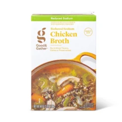 Reduced Sodium Chicken Broth - 48oz - Good & Gather™ -Good & Gather GUEST 0ccc779a 9c7a 4fcd ae11 a98bcb20d72f
