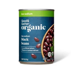 Organic Low Sodium Black Beans - 15oz - Good & Gather™ -Good & Gather GUEST 0d80e657 0a0b 4e6b a973 af6c21a83cef