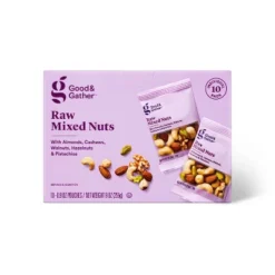 Unsalted Raw Mixed Nuts - 9oz/10ct - Good & Gather™ -Good & Gather GUEST 0da135ef f4fb 4f34 a6e3 b088434636e2