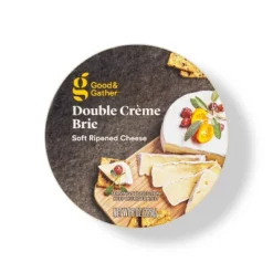 Double Crème Brie Cheese Wheel - 8oz - Good & Gather™ -Good & Gather GUEST 0e61ff9c e6fa 414d bb0f c5fe25897a60