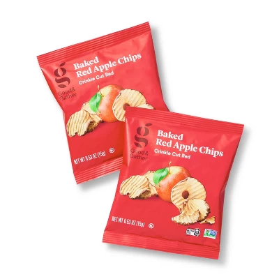 Red Apple Chips - 3.18oz / 6ct - Good & Gather™ 4 Red Apple Chips - 3.18oz / 6ct - Good & Gather™ - Image 2