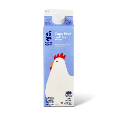 Cage-Free Liquid Egg Whites - 32oz - Good & Gather™ 5 Cage-Free Liquid Egg Whites - 32oz - Good & Gather™ - Image 3