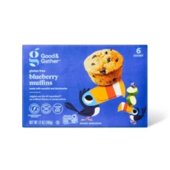 Frozen Gluten Free Blueberry Muffins With Zucchini And Oats - 12oz/6ct - Good & Gather™ 11 Frozen Gluten Free Blueberry Muffins With Zucchini And Oats - 12oz/6ct - Good & Gather™ -Good & Gather GUEST 105ce27a 9504 4645 b94e 569512712efe