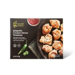 Frozen Jalapeno Cream Cheese Wontons - 6.7oz/10ct - Good & Gather™ 9 Frozen Jalapeno Cream Cheese Wontons - 6.7oz/10ct - Good & Gather™ -Good & Gather GUEST 10f14a76 5451 49a2 844b 97f5eebee775