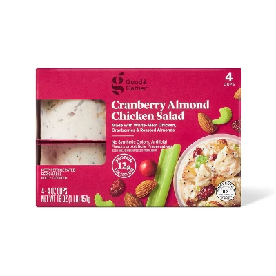 Cranberry Almond Chicken Salad Cups - 16oz/4ct - Good & Gather™ 6 Cranberry Almond Chicken Salad Cups - 16oz/4ct - Good & Gather™ - Image 4