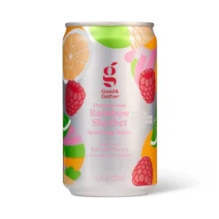 Rainbow Sherbet Sparkling Water - 10pk/7.5 Fl Oz Cans Good & Gather™ -Good & Gather GUEST 11e4d2b8 3c64 4e99 9374 b5c2afe3a47b