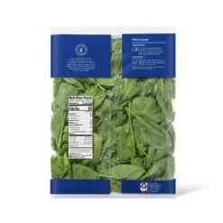 Fresh Steam-in-Bag Spinach - 9oz - Good & Gather™