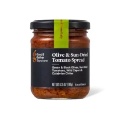 Signature Olive & Sundried Tomato Spread With Wild Capers - 6.35oz - Good & Gather™ -Good & Gather GUEST 175e9b20 978d 4a54 9a2e c32fe641c841