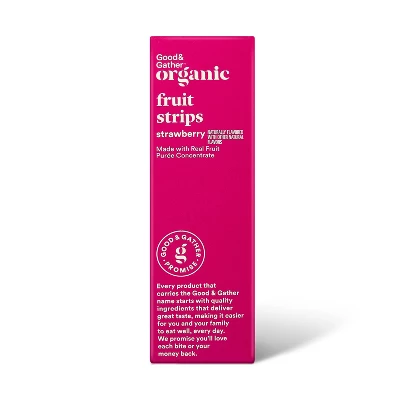 Organic Strawberry Strip - 9oz/18ct - Good & Gather™ 4 Organic Strawberry Strip - 9oz/18ct - Good & Gather™ - Image 2