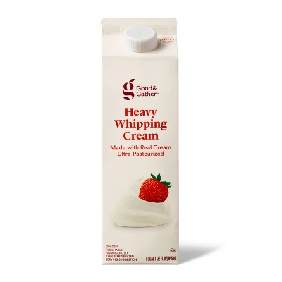 Heavy Whipping Cream - 32 Fl Oz (1qt) - Good & Gather™ 7 Heavy Whipping Cream - 32 Fl Oz (1qt) - Good & Gather™ - Image 5