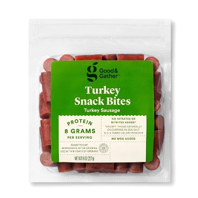 Turkey Sausage Snack Bites - 8oz - Good & Gather™ 5 Turkey Sausage Snack Bites - 8oz - Good & Gather™ - Image 3