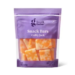 Colby Jack Cheese Snack Bars - 9oz/12ct - Good & Gather™ 9 Colby Jack Cheese Snack Bars - 9oz/12ct - Good & Gather™ -Good & Gather GUEST 195afd82 480c 44af a41c f4329e680d00