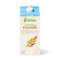 Zero Sugar Oatmilk - 64 Fl Oz - Good & Gather™ -Good & Gather GUEST 1a452ea8 2764 4468 b143 fea2624f6245