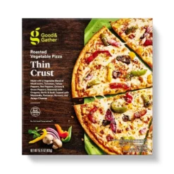 Thin Crust Roasted Vegetable Frozen Pizza - 15.15oz - Good & Gather™ -Good & Gather GUEST 1a997f92 c324 4c02 adfb 4a55f278f9f2