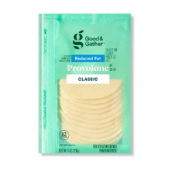 Reduced Fat Provolone Deli Sliced Cheese - 8oz/12 Slices - Good & Gather™ -Good & Gather GUEST 1a9ae0b7 7f9c 420f 9396 d72fbac81c3d