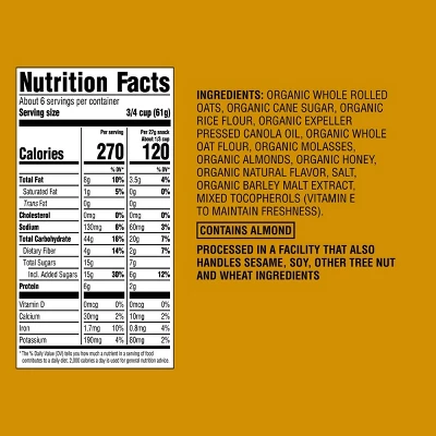 Honey Almond Granola - Good & Gather™ 5 Honey Almond Granola - Good & Gather™ - Image 3