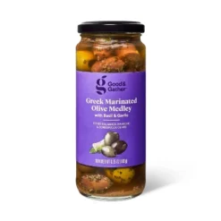 Greek Marinated Olive Medley With Basil And Garlic - 6.3oz - Good & Gather™ -Good & Gather GUEST 1c58d042 53e0 44c6 be9c 57f9f72fa1b6