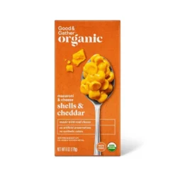 Organic Shells & Cheddar Macaroni And Cheese - 6oz - Good & Gather™ 7 Organic Shells & Cheddar Macaroni And Cheese - 6oz - Good & Gather™ -Good & Gather GUEST 1d9c83c6 3334 474e b14b 7ede3c74dfd1