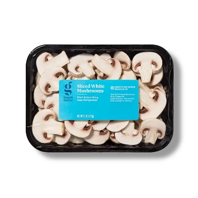 Fresh Sliced White Mushrooms - 8oz - Good & Gather™ 5 Fresh Sliced White Mushrooms - 8oz - Good & Gather™ - Image 4
