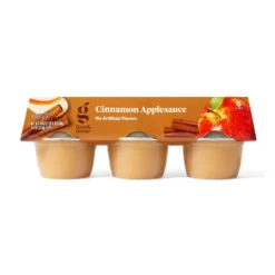 Cinnamon Applesauce Cups - 24oz/6pk- Good & Gather™ -Good & Gather GUEST 1fe83d2b 4fa4 44cb 8a94 1c8620196633