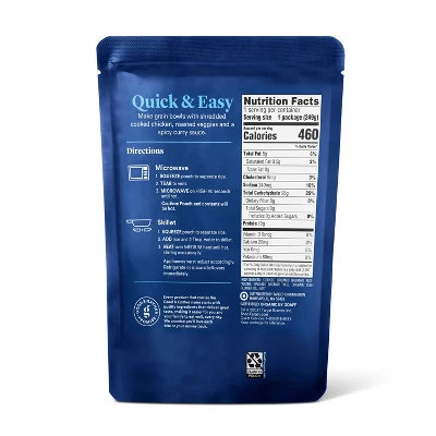 90 Second Organic Basmati Rice Microwavable Pouch - 8.8oz - Good & Gather™ 4 90 Second Organic Basmati Rice Microwavable Pouch - 8.8oz - Good & Gather™ - Image 2