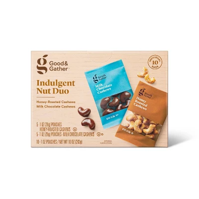 Honey Roasted Cashews & Milk Chocolate Cashews - 10oz/10ct - Good & Gather™ 8 Honey Roasted Cashews & Milk Chocolate Cashews - 10oz/10ct - Good & Gather™ - Image 6