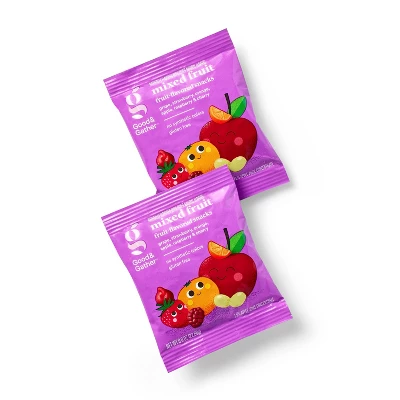 Mixed Fruit Flavored Snacks 40oz/50ct - Good & Gather™ 3 Mixed Fruit Flavored Snacks 40oz/50ct - Good & Gather™ - Image 2