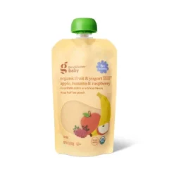 Organic Apple Banana Raspberry Yogurt Baby Food Pouch - 4oz - Good & Gather™ -Good & Gather GUEST 2700b828 c607 445d 8cd8 e765133e61ba