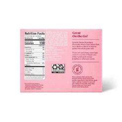 Organic Strawberry Shortcake Whole Grain Baked Bar - 12ct - Good & Gather™