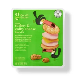 Smoked Turkey & Colby Cheese Lunch Kit - 2.9oz - Good & Gather™ -Good & Gather GUEST 28b31b9d d0dd 40d7 ae0f 2135a4cf88c2