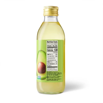Expellar Pressed Refined Avocado Oil - 16.9 Fl Oz - Good & Gather™ 4 Expellar Pressed Refined Avocado Oil - 16.9 Fl Oz - Good & Gather™ - Image 2