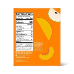 Organic Apple Peach Mango Fruit Puree Pouches - 38.04oz/12ct - Good & Gatherâ„¢