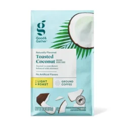 Naturally Flavored Toasted Coconut Light Roast Ground Coffee - 12oz - Good & Gather™ -Good & Gather GUEST 2d853106 60be 4cb7 8d25 c008cf5556a0