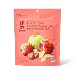 Apple, Strawberry, & Peach Freeze Dried Fruit Blend - 1oz - Good & Gather™ 7 Apple, Strawberry, & Peach Freeze Dried Fruit Blend - 1oz - Good & Gather™ -Good & Gather GUEST 2fdcf705 7984 48a5 95cf 23879100f4fb