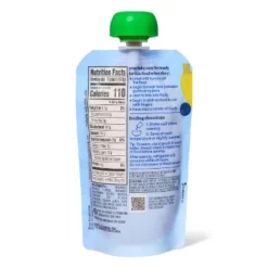 Organic Banana Blueberry Oat Baby Food Pouch - 4oz - Good & Gatherâ„¢