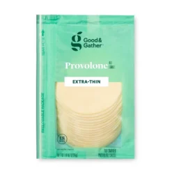 Extra-Thin Provolone Deli Sliced Cheese - 8oz/18 Slices - Good & Gather™ 7 Extra-Thin Provolone Deli Sliced Cheese - 8oz/18 Slices - Good & Gather™ -Good & Gather GUEST 33914435 6a62 49a5 9f2e c8782b67c2b8