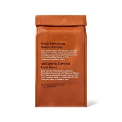 Naturally Flavored Double Chocolate Light Roast Ground Coffee 12oz - Good & Gatherâ„¢