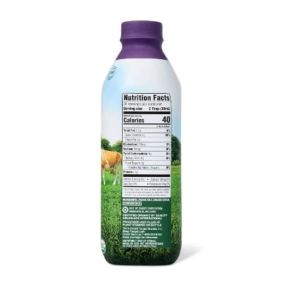 Organic Half & Half -Good & Gather™ 3 Organic Half & Half -Good & Gather™