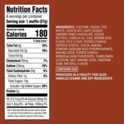 Frozen Gluten Free Double Chocolate Zucchini Muffins - 12oz/6ct - Good & Gather™ -Good & Gather GUEST 397cd440 5c9d 46bd aca1 b7723718b9fd